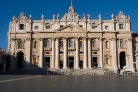 Saint Peter Basilica, the most important Roman Catholic church. 