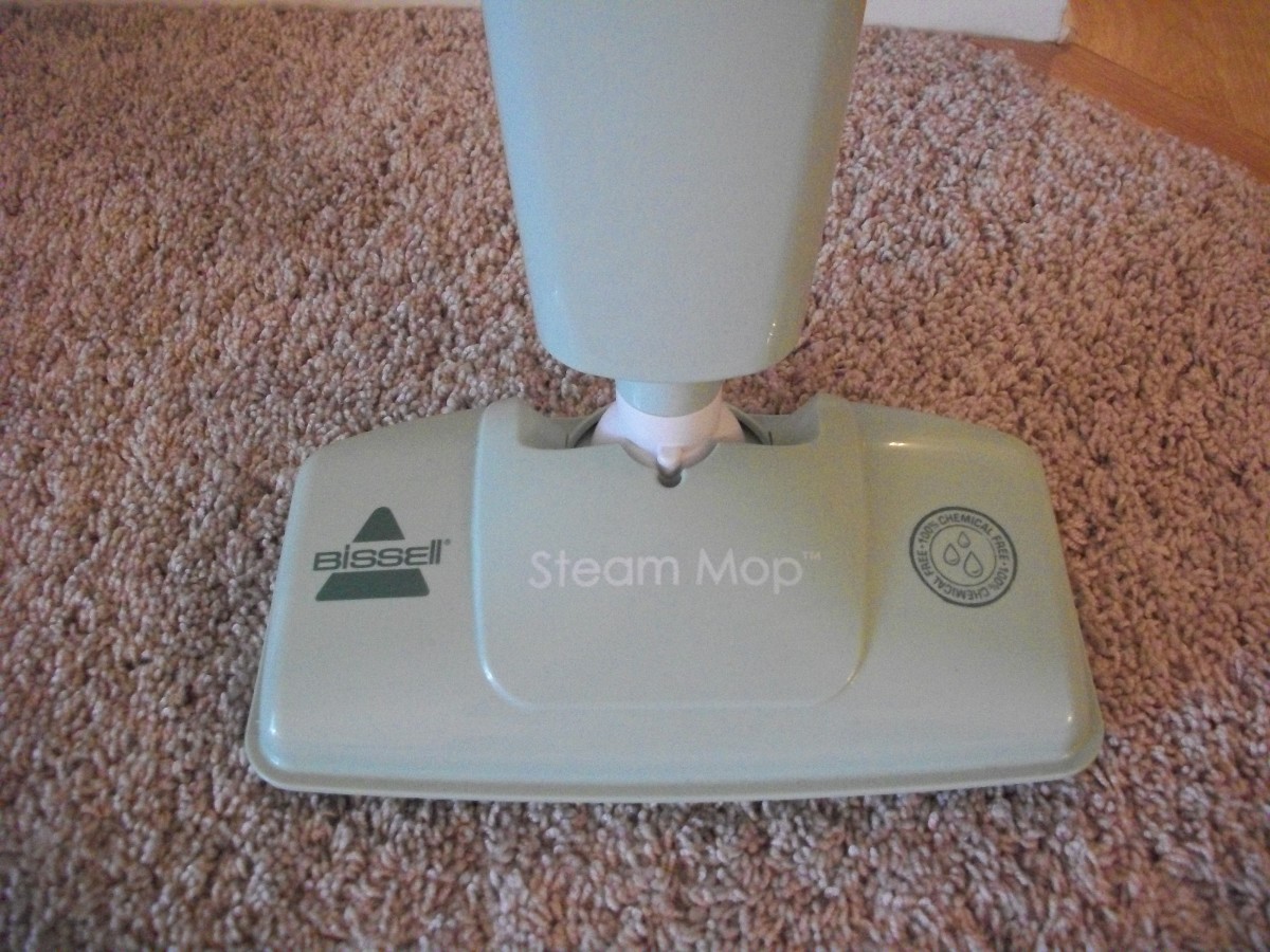 My Bissell Steam Mop makes cleaning floors a lot more easier and, dare say I, fun.  Once you try a steam mop you'll never go back to mops and buckets ever again!