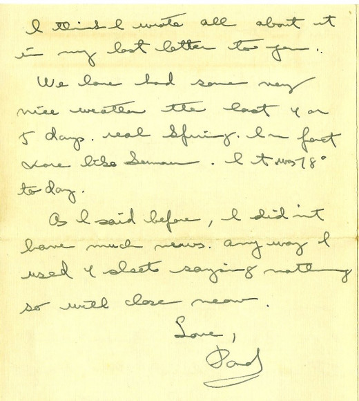 Scan of Historic WWII Letter