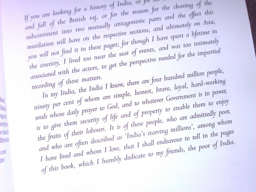 Corbett expressing his love for india