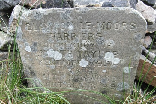 Clayton le Moors Harrier's cairn on Pendle (p6)
