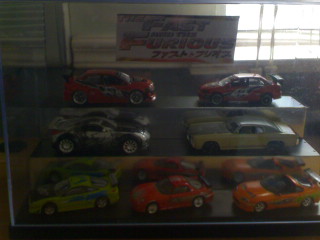 The Fast and The Furious diecast collectibles