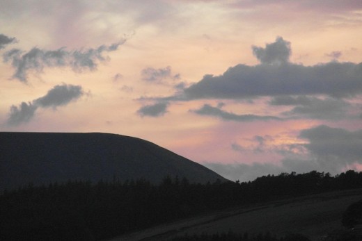 Pendle at dusk