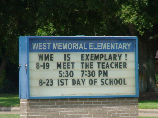 Look for information about the first day of school.