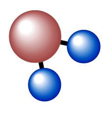 Dihydro Monoxide Atomic Model