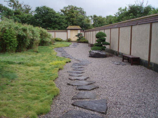 Japanese garden, Ostend, Belgium.