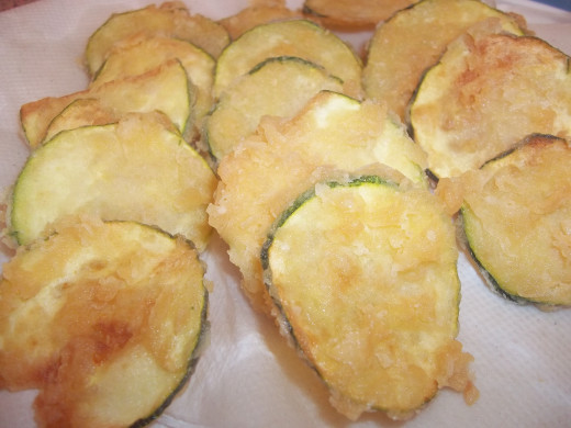 Yummy, super delicious deep fried zucchini will become a fast favorite.