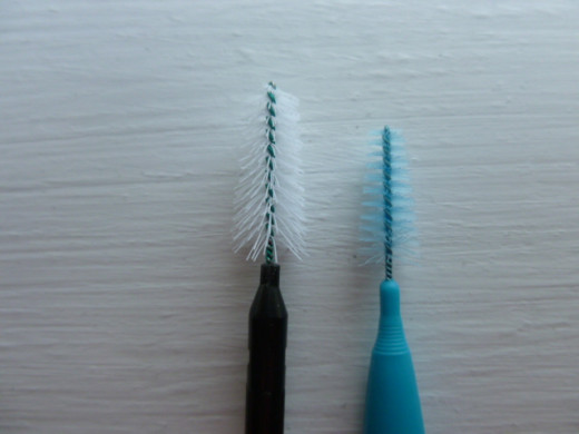 Dental Brushes come in many different sizes.