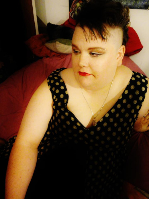 Just me.. I love this photo... Lala did an amazing job with my makeup and taking the photo.. Thanks to Morganna for my hair