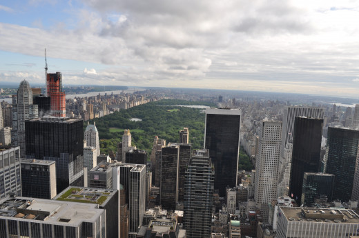 What about that - this is looking to the north from the The Top of The Rock