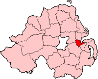 Map location of Belfast 