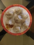 Gluten-free sweet dumplings stuffed with grated coconut and jaggery ~ An easy, healthy and tasty Indian dessert recipe