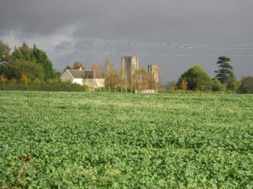View towards Wymondham from Bradman Lane.