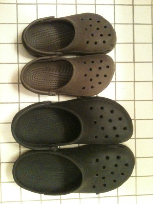 Go to crocscares.com to find a retailer that will send lightly used crocs to new homes in impoverished countries.