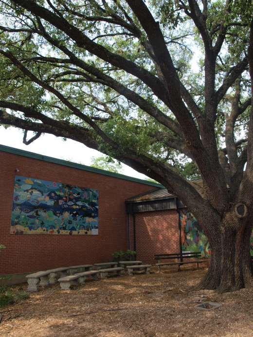 Green spaces for kids to play and learn are important.