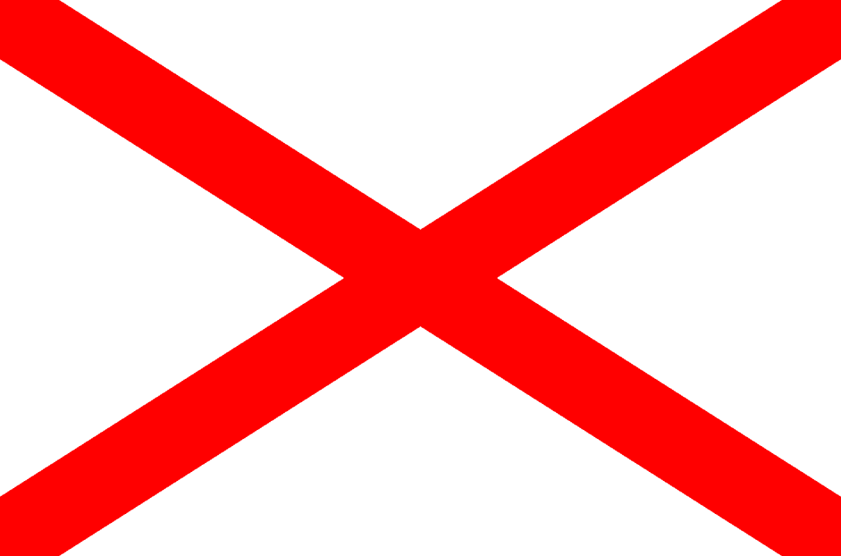 Flag used in the Police Service of Northern Ireland's logo 