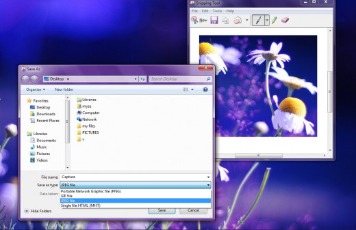 Choose JPEG