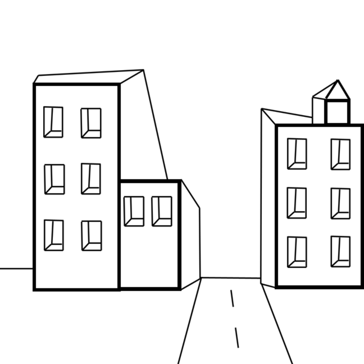 How to Do a Simple SinglePoint Perspective Drawing