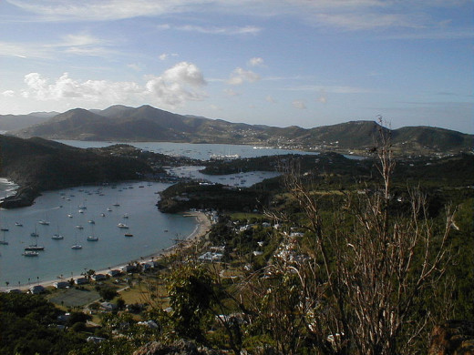 Antigua and Barbuda consists of two large islands and several smaller islands