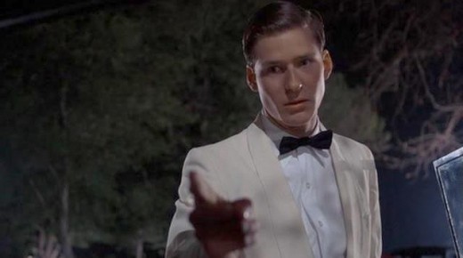 Crispin Glover as George McFly as the cashier