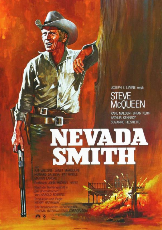 Nevada Smith (1966) German poster