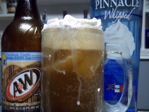 Whipped Vodka Rootbeer Float