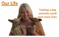 Dog Training to Save a Life