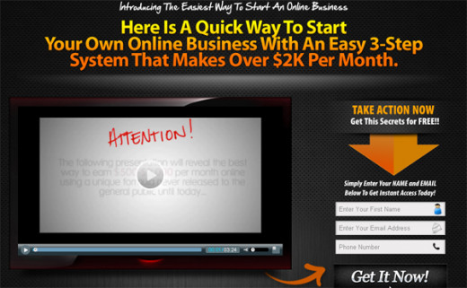 Lead Capture Page