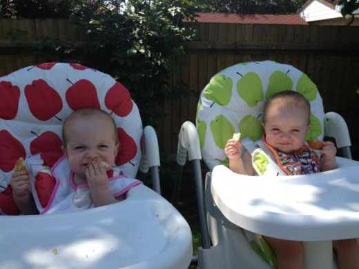 Al fresco dining with finger food