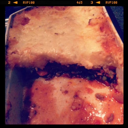 Cottage Pie with Cheesy Mash