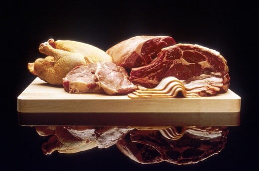 Meats, poultry and fish are sources of fat-soluble vitamins.