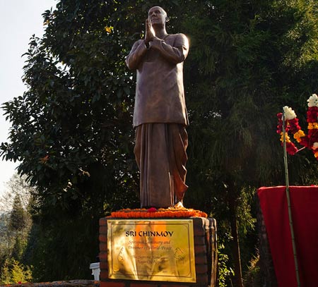 Sri Chinmoy's Statue, Nepal