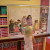 Daughter admiring American Girl dolls at Tysons Corner Daughter admiring American Girl dolls at Tysons Corner