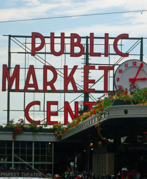Pike Place Market Sign