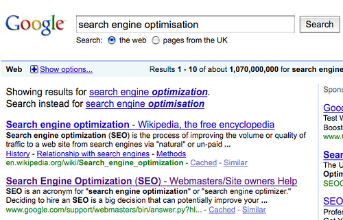 Search Engine Optimization is about improving your websites visibility and ranking on Search Engines such as Google