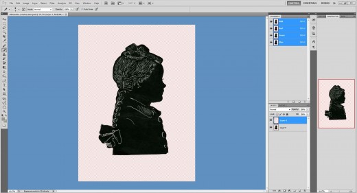 (21.) Trace all the pencil work as accurately as possible.