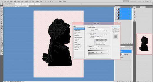 (28.) In the 'General Blending' section set 'Opacity' to 50%. This will reduce the intensity of the pencil drawing.