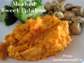 Easy Healthy Sweet Potatoes Recipe: Mashed Sweet Potatoes with Sour Cream and Cinnamon