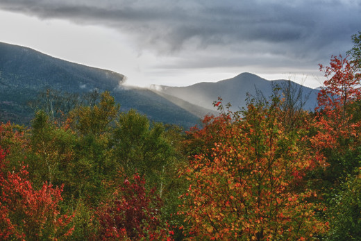 Sunset Along the Kanc, White Mountains National Forest, New Hampshire