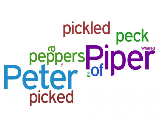 Alliteration, like this tongue twister, makes use of repeated letter sounds as a literary device.