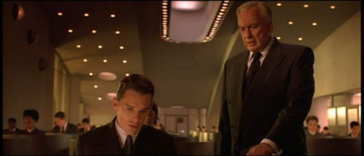 Ethan Hawke and Gore Vidal