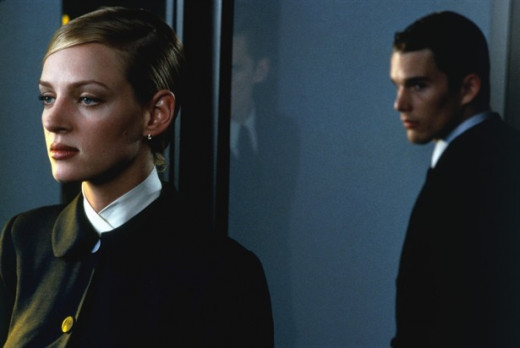 Uma Thurman and Ethan Hawke