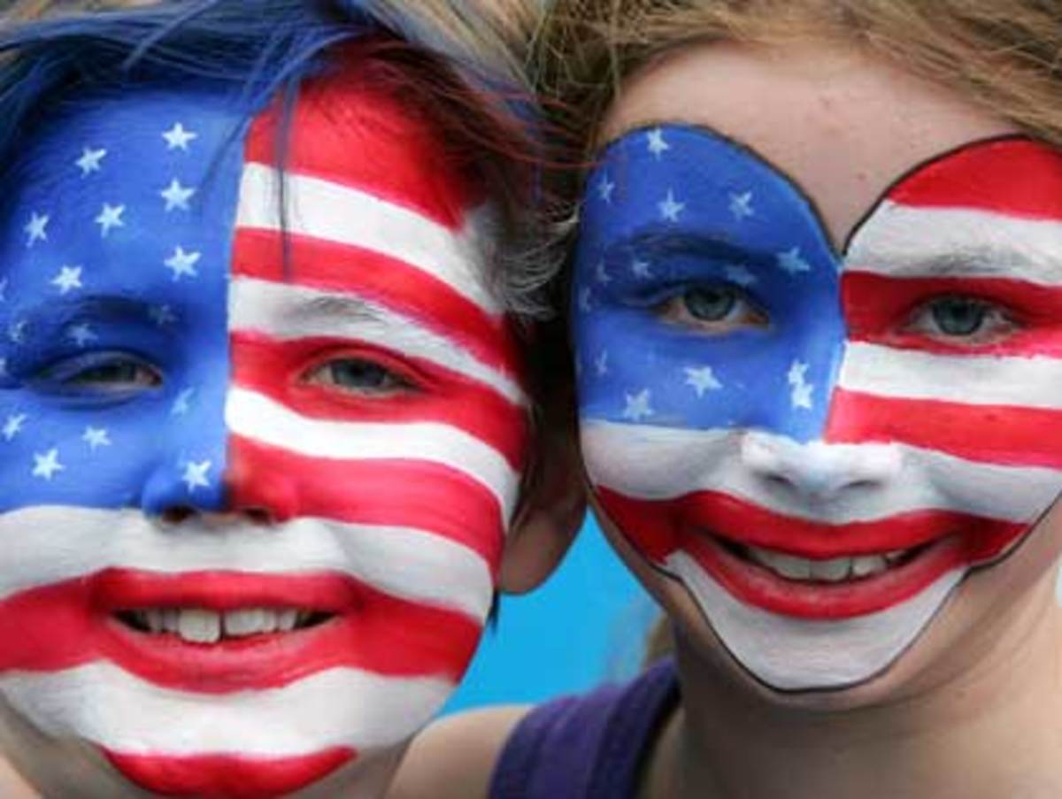 Patriotic Face Painting for Americans: Designs, Tips and Tutorials ...