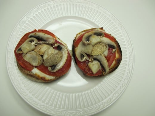 These mini pizzas are quick and delicious. Why order out?