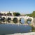One of the beautiful bridges that spans the Tiber River in Rome
