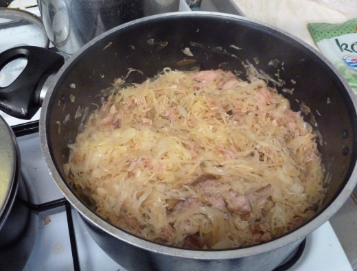 The finished bigos