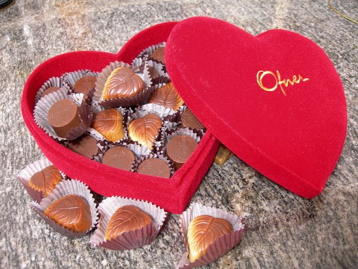 Chocolates are old-fashioned, used only as a "sidekick" gift