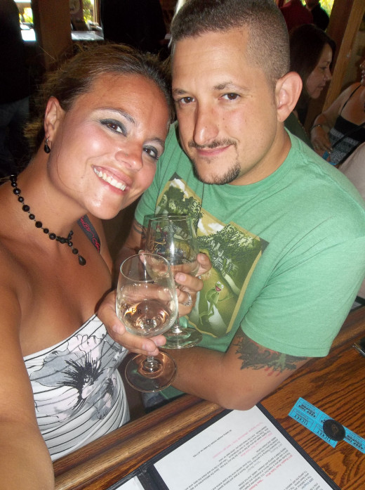 We had a blast wine tasting for our anniversary.