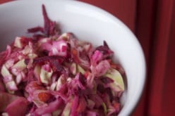 How to Make Pink Coleslaw
