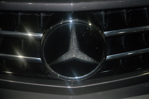 The detail of the Mercedes sign is always a popular photograph.